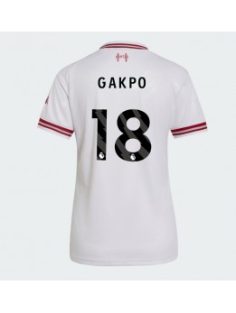 Liverpool Cody Gakpo #18 Replika Borta Kläder Dam 2026-27 Kortärmad Liverpool Cody Gakpo #18 Replika Borta Kläder Dam 2026-27 Kortärmad